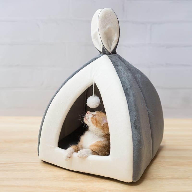 Cat House With Door Toy